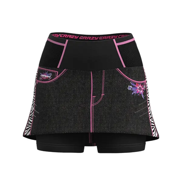 crazy Skirt Voltage W black zebra S25045015D-0001ZE