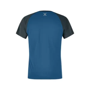 montura Outdoor 3 t-shirt b.blue graphite blue MTGN59X.85089 retro