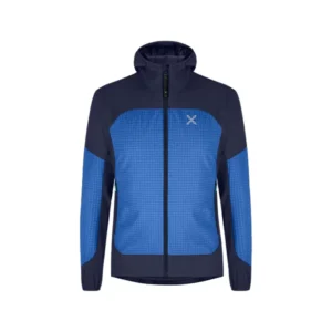 Seed hooded jacket b.blue/graphite blue