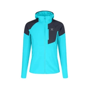 Sptize hooded maglia W turquoise/graphit