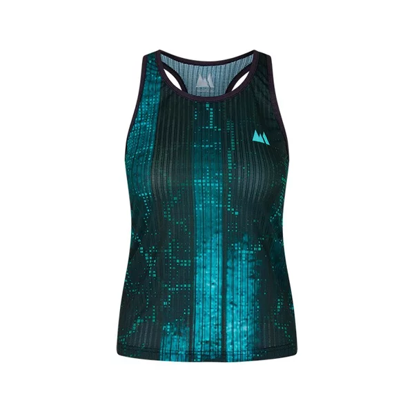 wild tee Singlet W race teal led WT005WT162