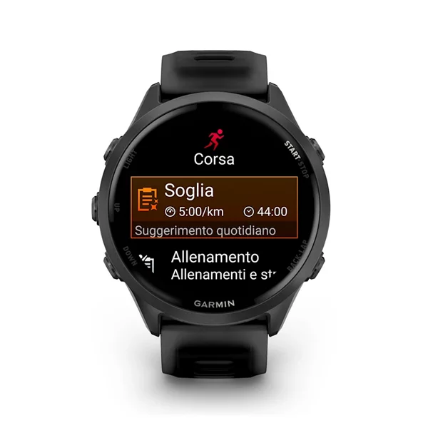 garmin Forerunner 570 47mm black 010-02971-00 frontale