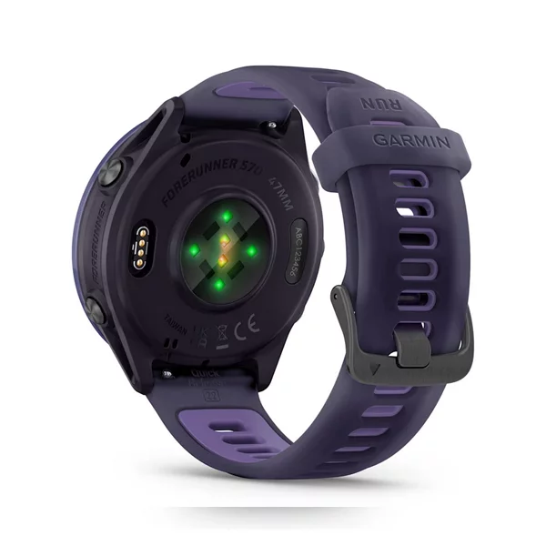 garmin Forerunner 570 47mm imperial purple indi 010-02971-02 sensore