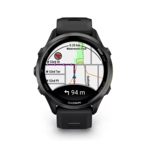 garmin Forerunner 970 black amp yellow 010-02969-10 frontale