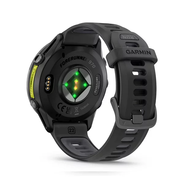 garmin Forerunner 970 black amp yellow 010-02969-10 sensore
