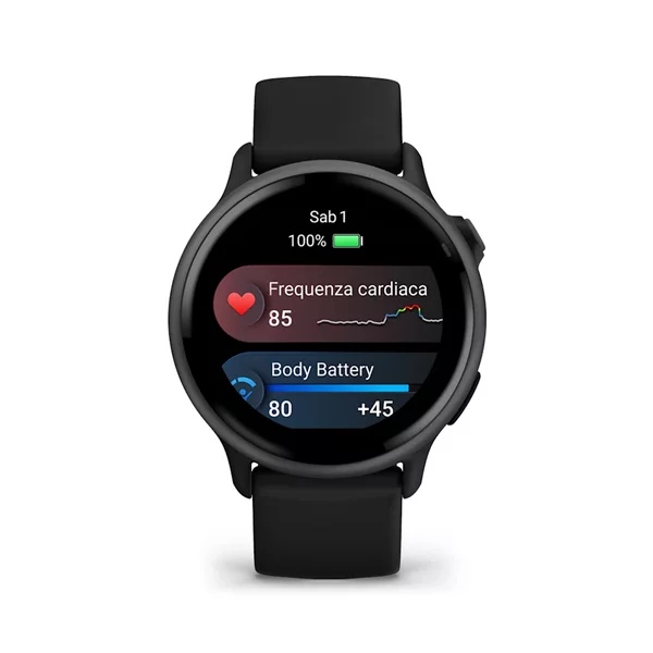 garmin Vivoactive 6 black slate 010-02985-00 frontale