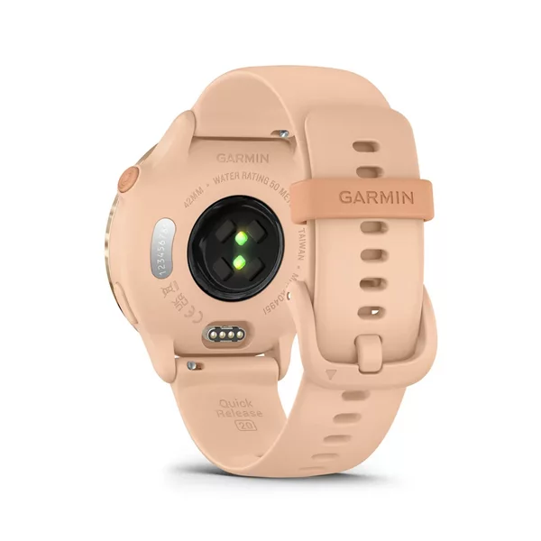 garmin Vivoactive 6 pink dawn metallic 010-02985-03 sensore