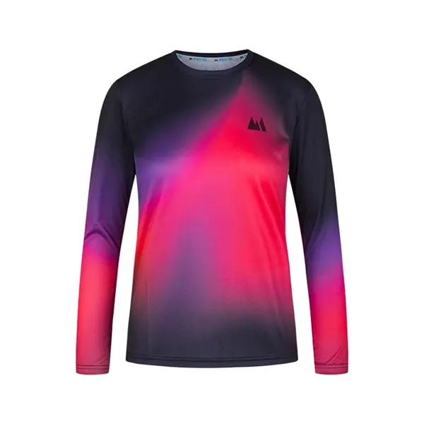 wild tee Longsleeve W gradient fuchsia WT007WT169
