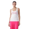 Canotta jersey modal white strawberry pink