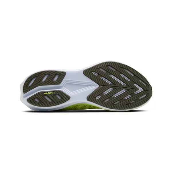brooks Hyperion 3 sunny lime olive white 1104651D369 suola