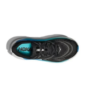 hoka Arahi 8 black skyward blue 1168690 BKS alta