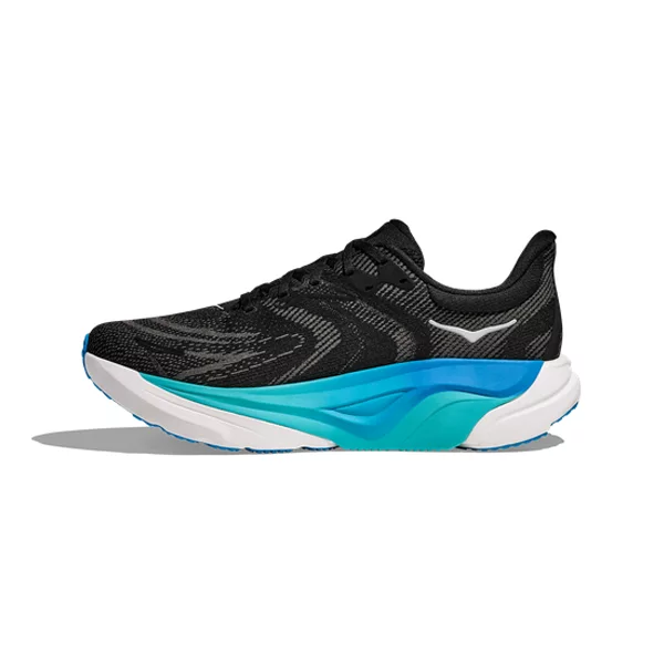 hoka Arahi 8 black skyward blue 1168690 BKS interno
