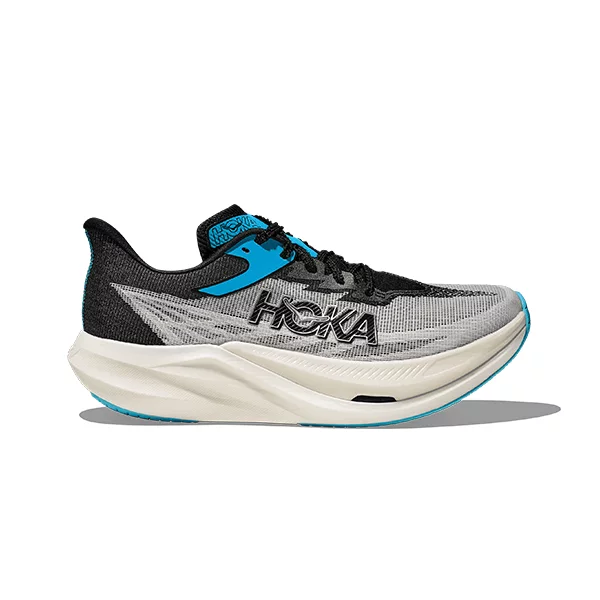 hoka Rocket X3 white black 1168724 WBLC