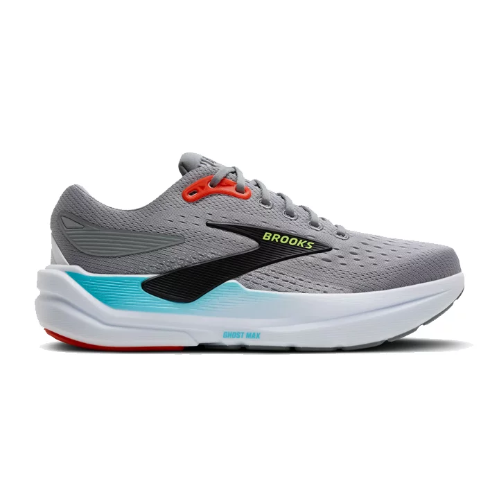 brooks Ghost Max 3 primer grey antarctica red 1104641D002