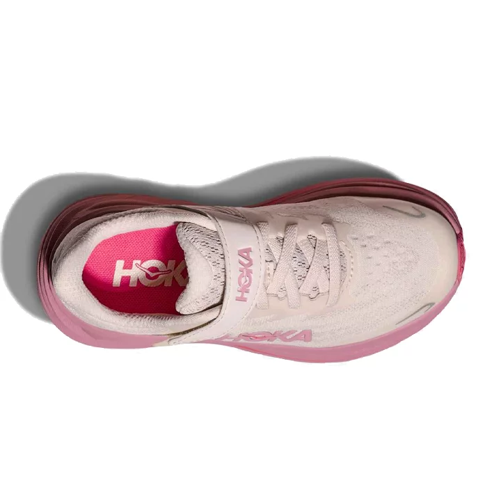 hoka Clifton 10 little kids rose cream dried 1168873 RMD alta