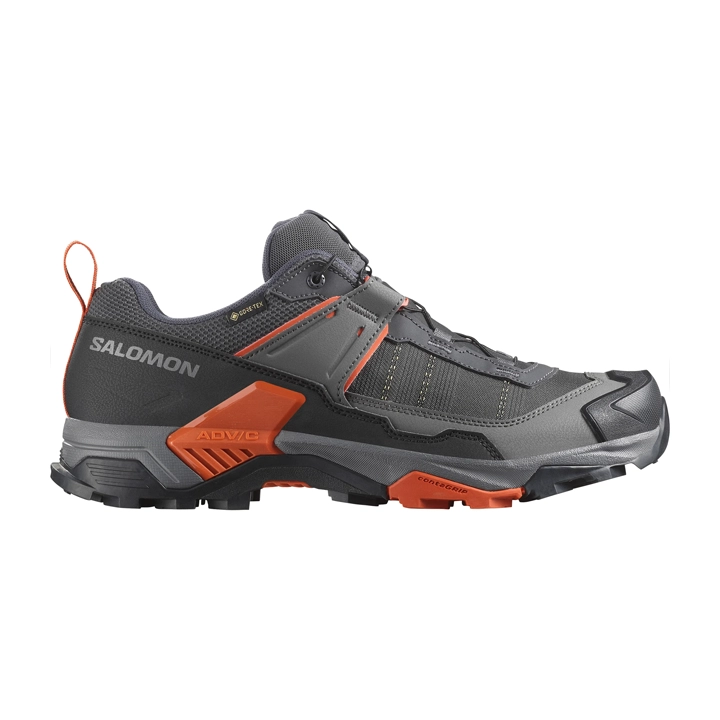 salomon X ULTRA 5 GTX asphalt clrock burn ochre L47797800