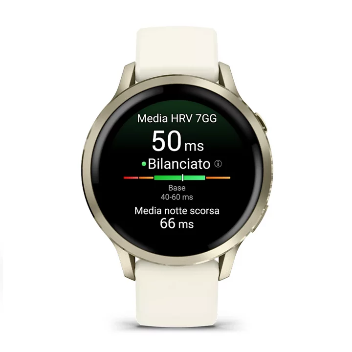 garmin Venu 4 41mm lunar gold 010-03013-00 frontale