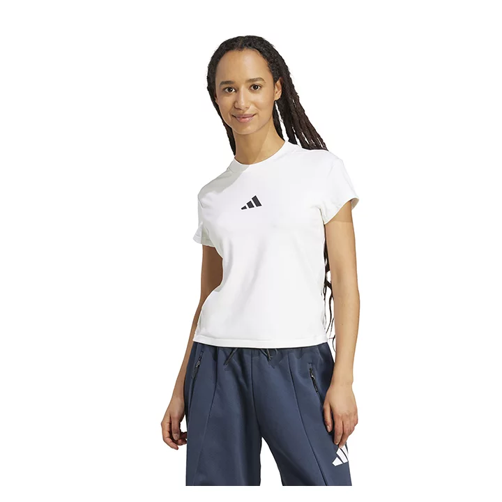adidas W Z.N.E. BB TEE WHITE JL7334 frontale