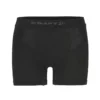 Wool seamless boxer 3inch M black