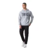 Cappuccio felpa stretch grey melange
