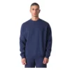 Girocollo felpa uomo blu navy