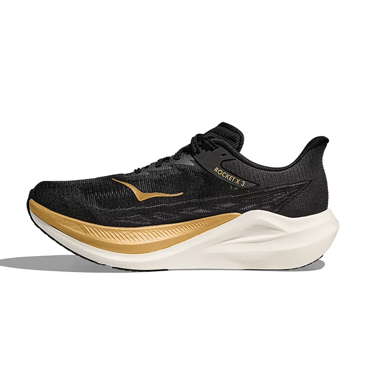 hoka Rocket X3 black gold 1168724 BKGD interno hoka Rocket X3 black gold 1168724 BKGD interno