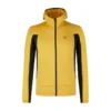 Pulse hooded maglia mustard