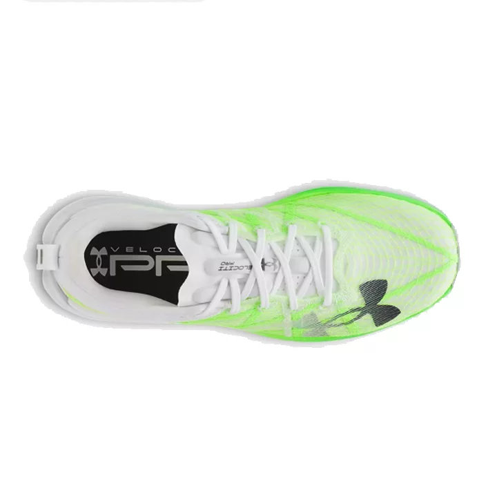 under armour Velociti Pro white hyper green metallic 3027560-0106 alta
