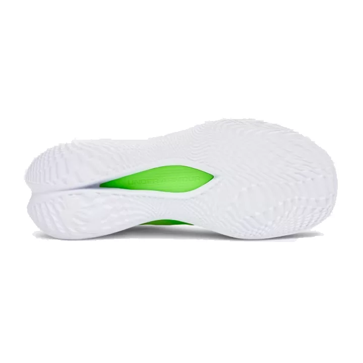 under armour Velociti Pro white hyper green metallic 3027560-0106 suola