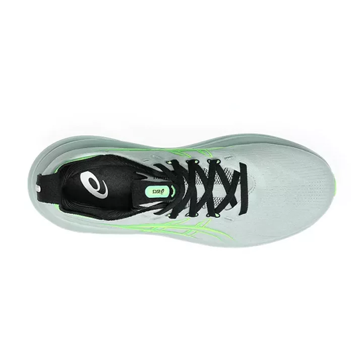 asics Nimbus 28 cold moss illuminate green 1011C127 400 alta
