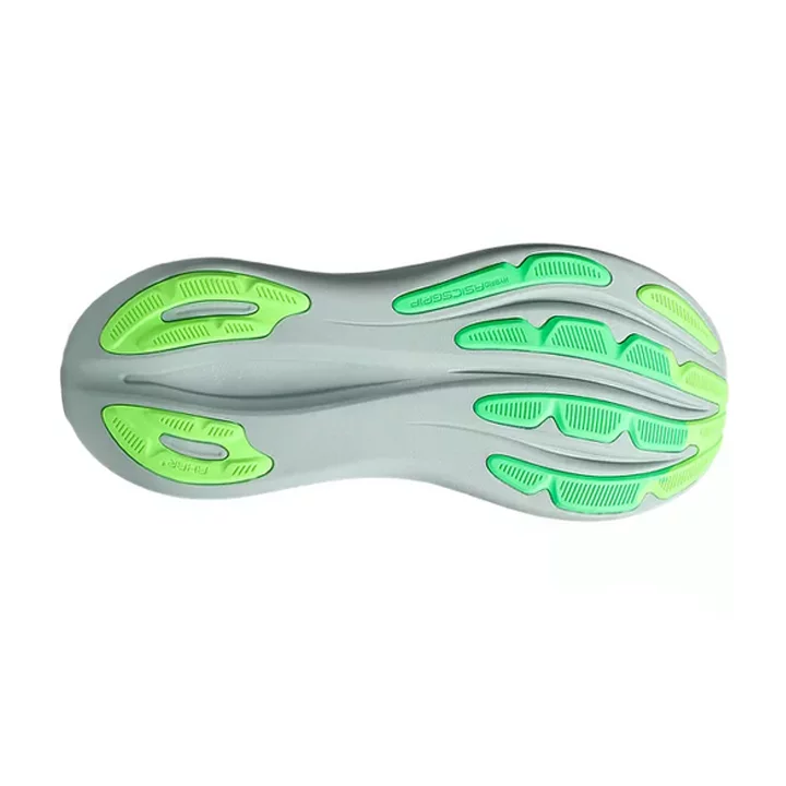 asics Nimbus 28 cold moss illuminate green 1011C127 400 suola