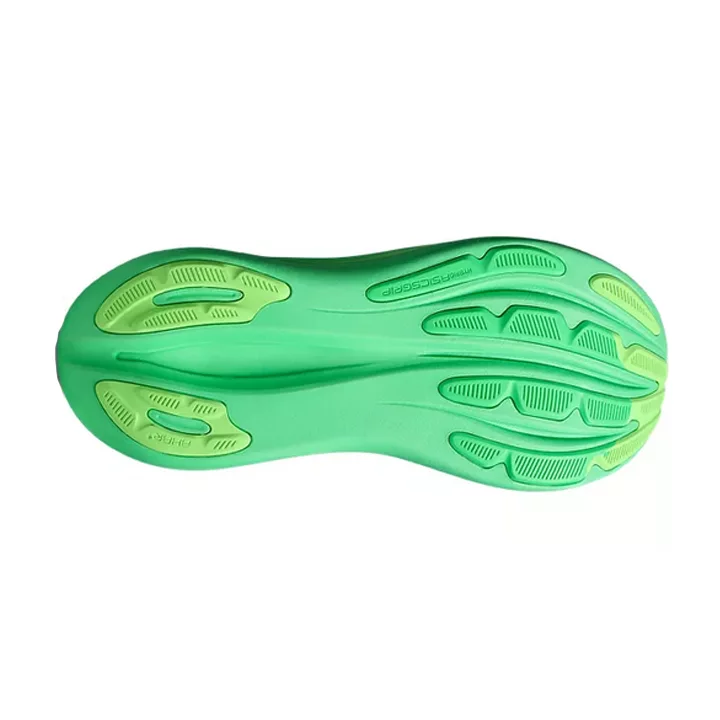 asics Nimbus 28 vital green illuminate green 1011C127 300 suola
