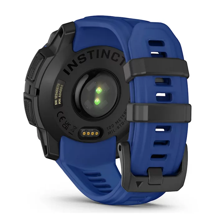garmin Instinct 3 amoled 47mm black blue 010-02936-03 sensore garmin Instinct 3 amoled 47mm black blue 010-02936-03 sensore