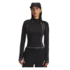 Coldgear novelty 1/2 zip black/white/met