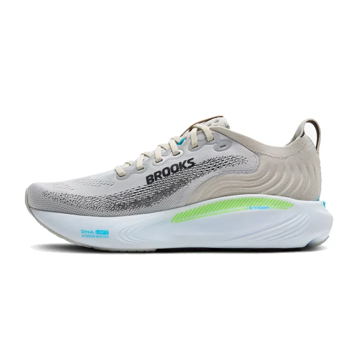 brooks Adrenaline GTS 25 oyster green gecko blu 1104541D033 interno