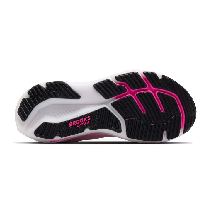 brooks Glycerin 23 W white phantom cyber pink 1204651B111 suola