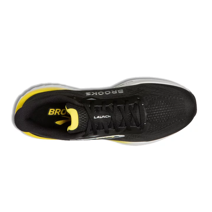 brooks Launch 12 black cyber yellow oyster 1104811D007 alta