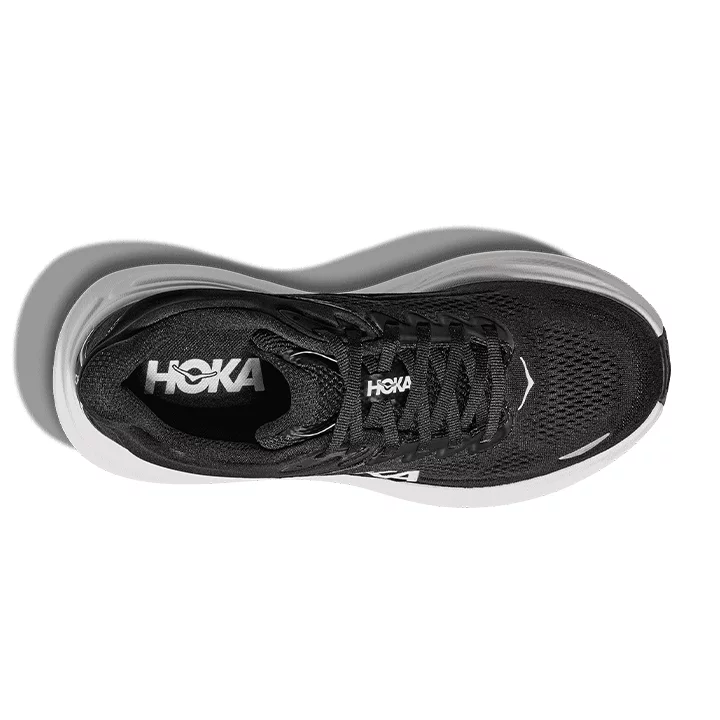 hoka Bondi 9 black white 1162011 BWHT alta