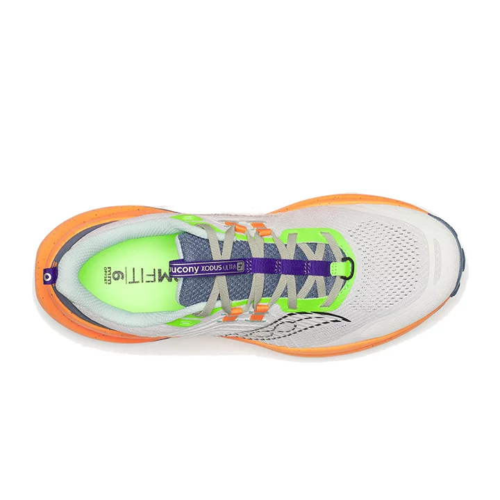 saucony Xodus Ultra 4 white tumeric S21032-150 alta