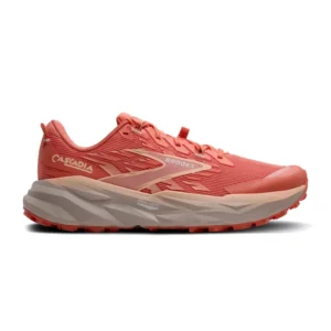brooks Cascadia 19 W peach echo chateau white 1204461B812