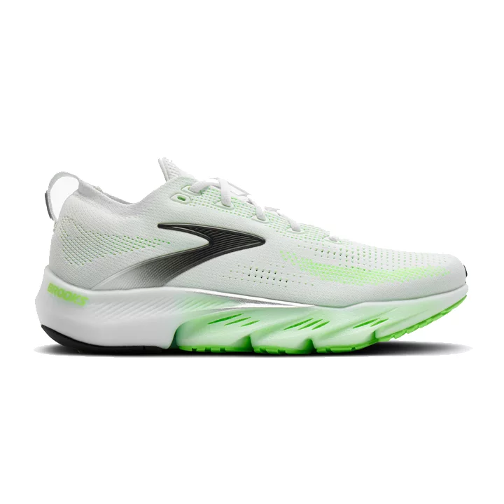 brooks Glycerin Flex white green gecko phantom 1104781D114
