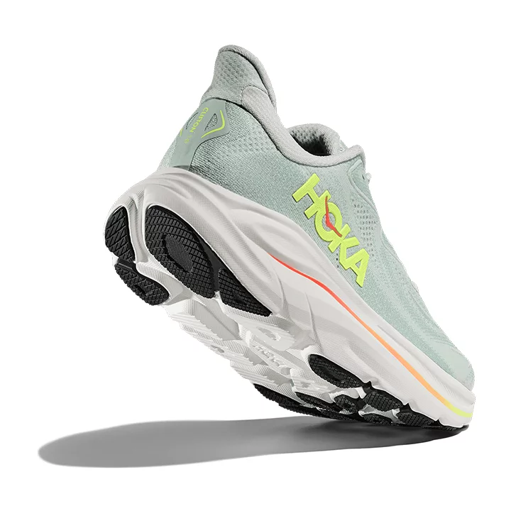 hoka Clifton 10 W sea glass neon flame 1162031 SLSSN suola