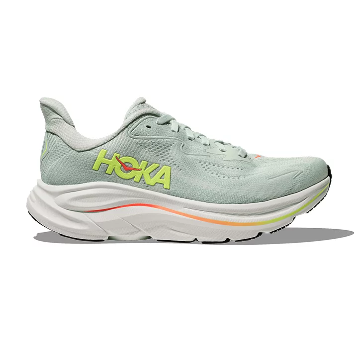 hoka Clifton 10 W sea glass neon flame 1162031 SLSSN