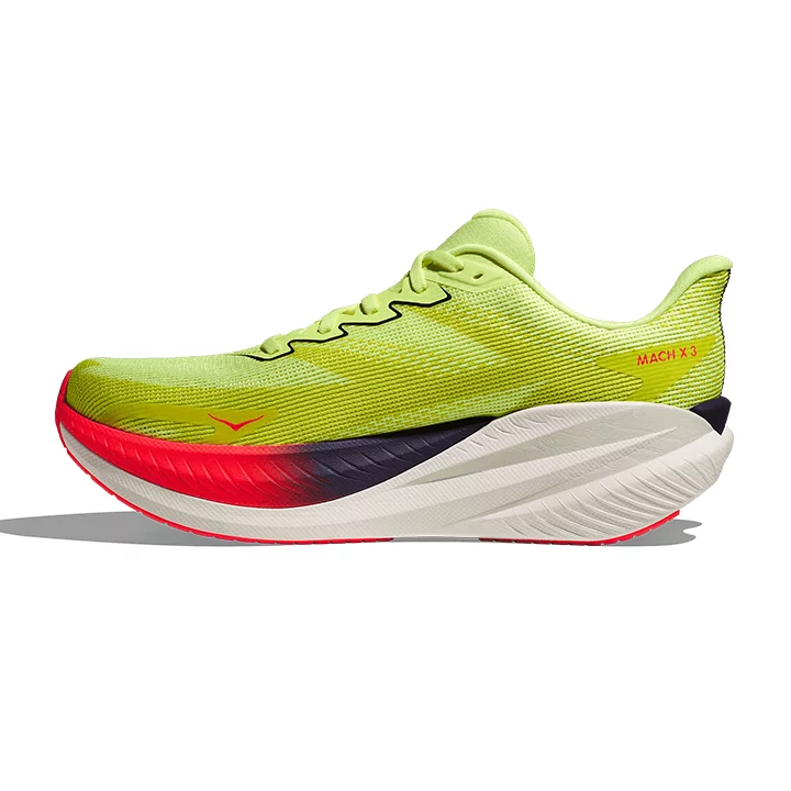 hoka Mach X3 neon yuzu squik ink 1168720 NZS interno