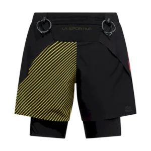 la sportiva Flow 5 short M black yellow ZARS040K00Y00 retro