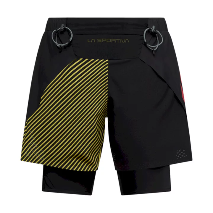 la sportiva Flow 5 short M black yellow ZARS040K00Y00 retro