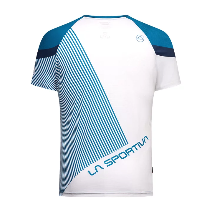 la sportiva Flow t-shirt lake chalk ZART066B07W04 retro la sportiva Flow t-shirt lake chalk ZART066B07W04 retro