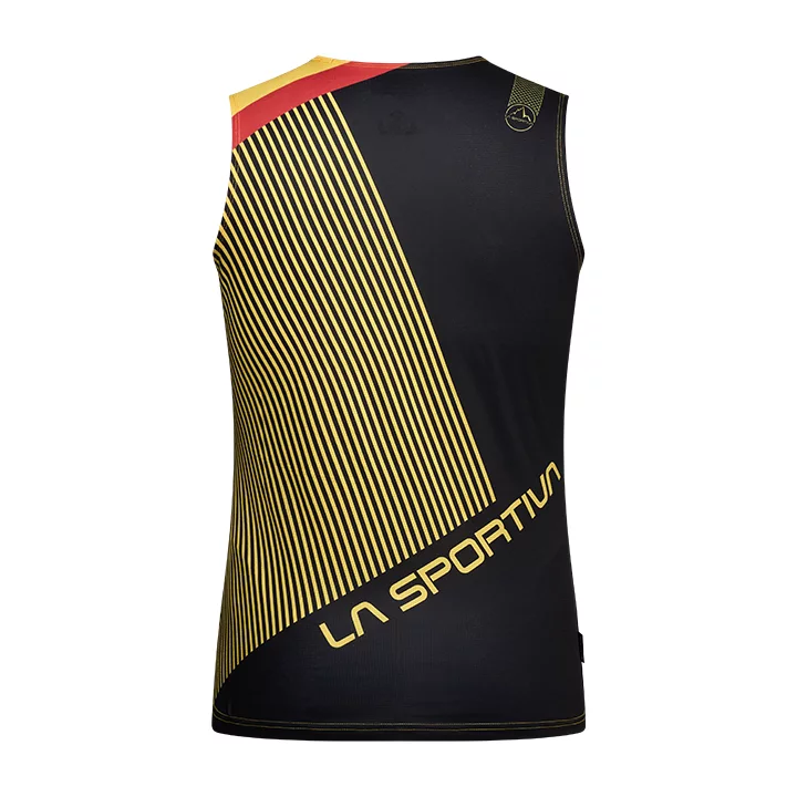 la sportiva Flow tank black yellow ZARE023K00Y00 retro