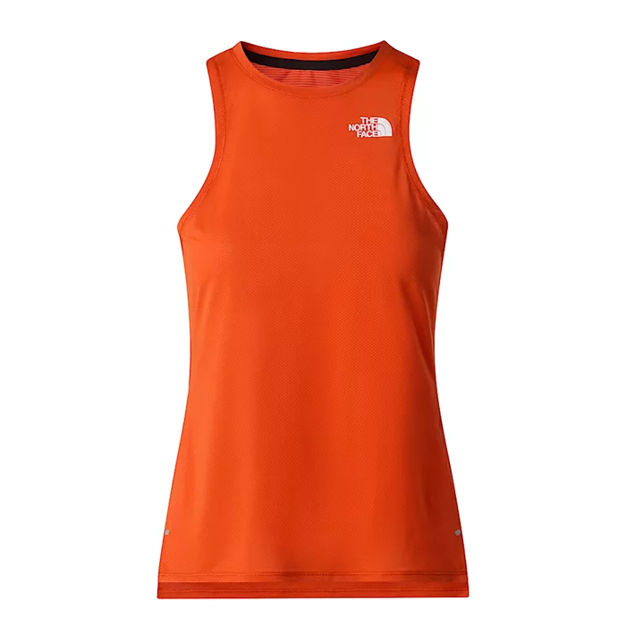 the north face Summit high trail tank W lava red NF0A89B5G6L1