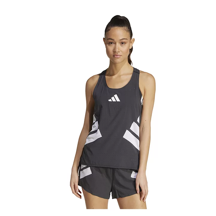adidas RTR Tank W black JM7807 frontale adidas RTR Tank W black JM7807 frontale
